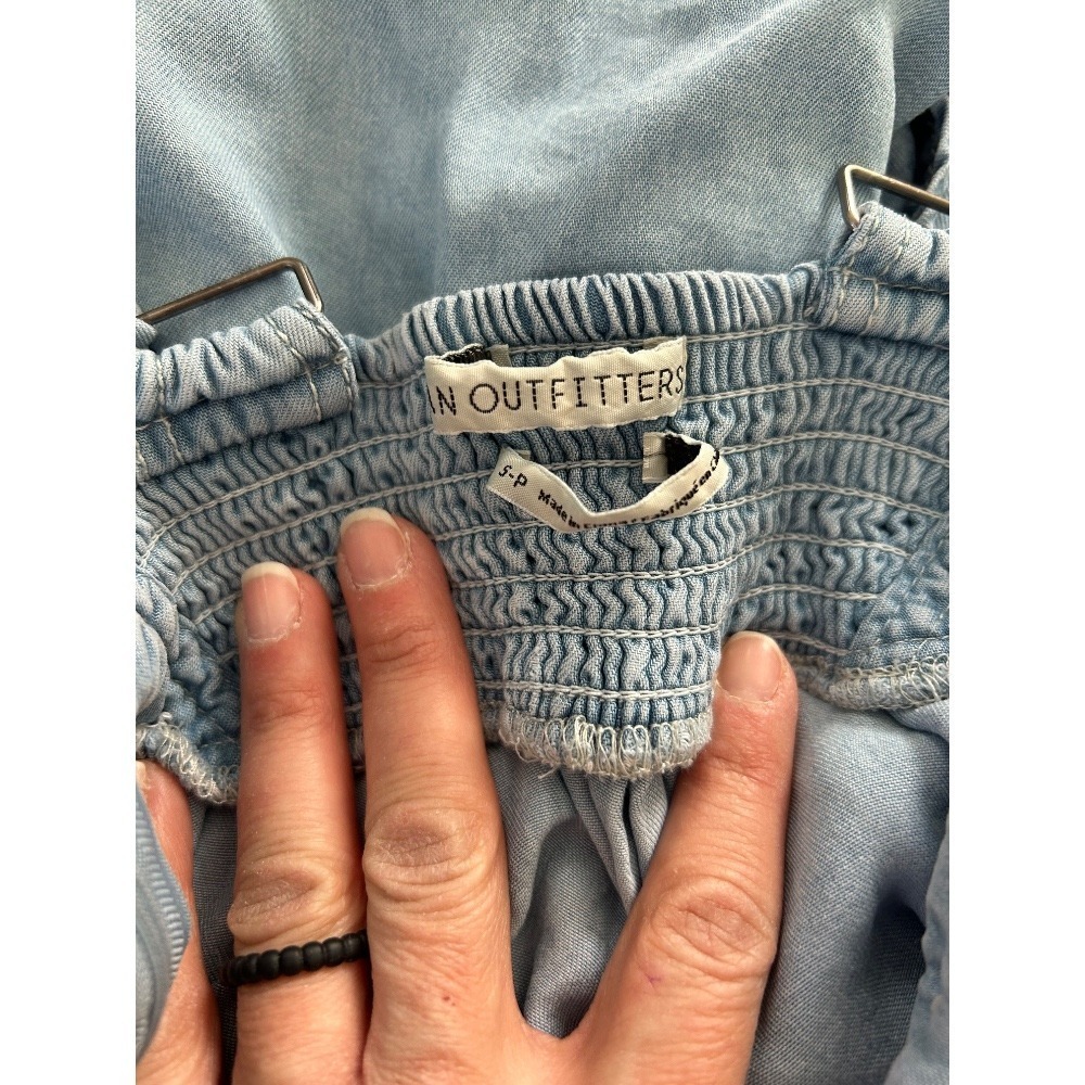 Urban Outfitters Light Blue Denim Romper - Picture 5 of 5